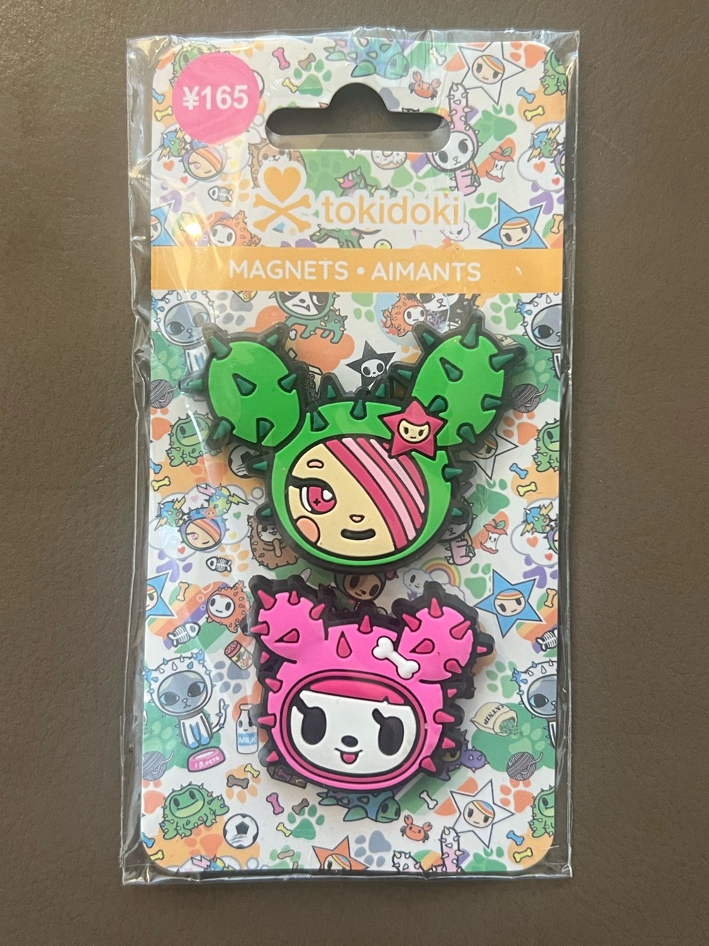 tokidoki Character Magnet Pack - Pink & Green Accents